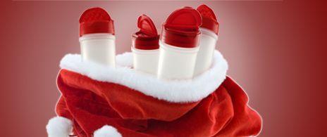 Stow Christmas spices away for that special time of year in glass spice jars