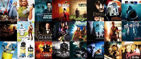Pick your faves for "Best Of" packaging parody movie posters calendar