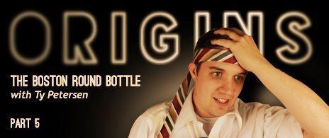 Image of investigator holding Boston Round bottle with stressed expression (Part 5 hero image)