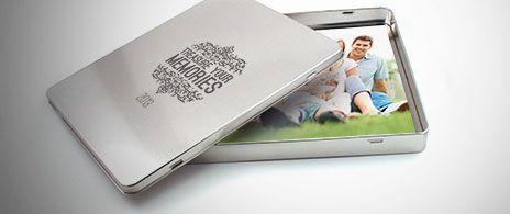 Silver Tins for 8"x10" Photographs