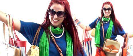 Closets full of plastic: Scarves, bags and jewelry, oh my!