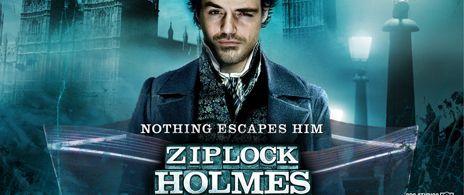 Clear container (or ziplock bag) duo saves zip lock season