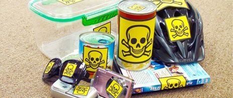 Illustration or graphic related to BPA in plastics
